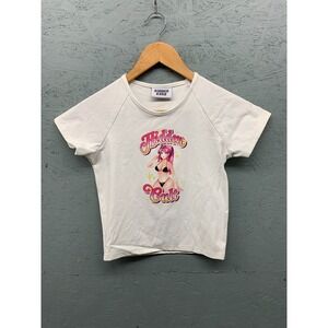Hidden Cult White Graphic T-Shirt‎ Size Medium Women's Anime Print Shirt